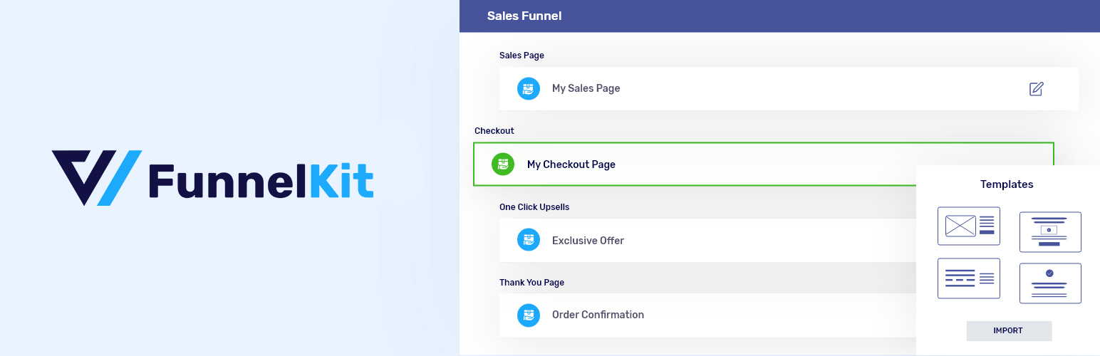 Funnel Builder for WordPress by FunnelKit – Customize WooCommerce Checkout Pages, Create Sales Funnels & Maximize Profits – WordPress plugin