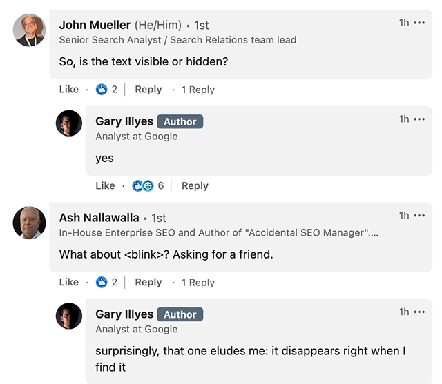 Linkedin Comments