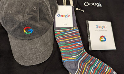 Google Striped Socks