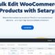 Setary - Bulk edit WooCommerce products in a spreadsheet environment