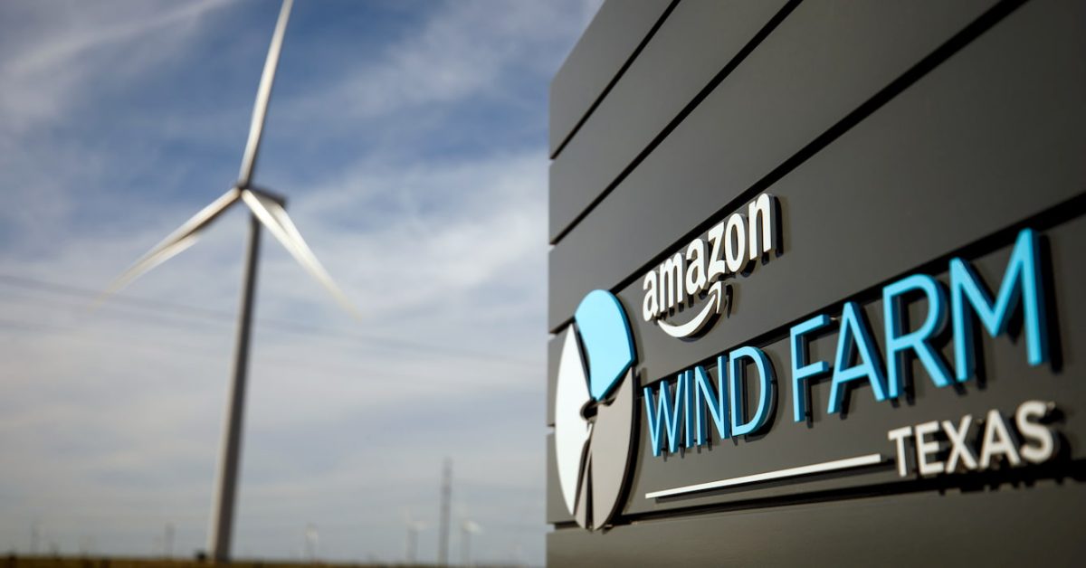 Amazons portfölj av förnybar energi sväller till över 20 GW