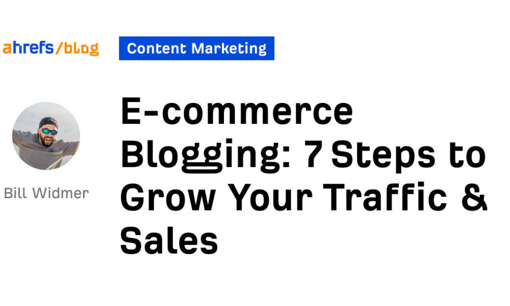 7 Steps to Grow Your Traffic & Sales