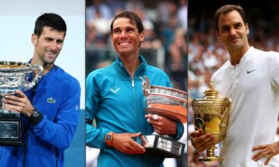 The Big 3 have won a total of 56 Grand Slams in their career.