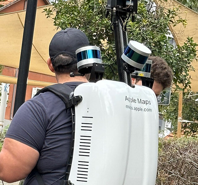 Apple Maps Street View Camera Backpack