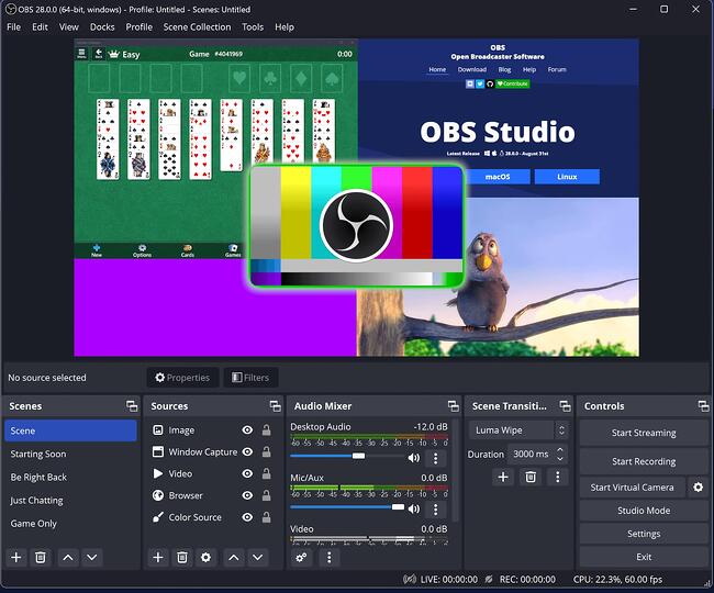 best screen recorder: OBS studio recorder 