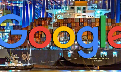 Google Frachtschiff