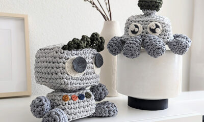 Crochet Google Bot Spider by Lizzi Sassman of Google