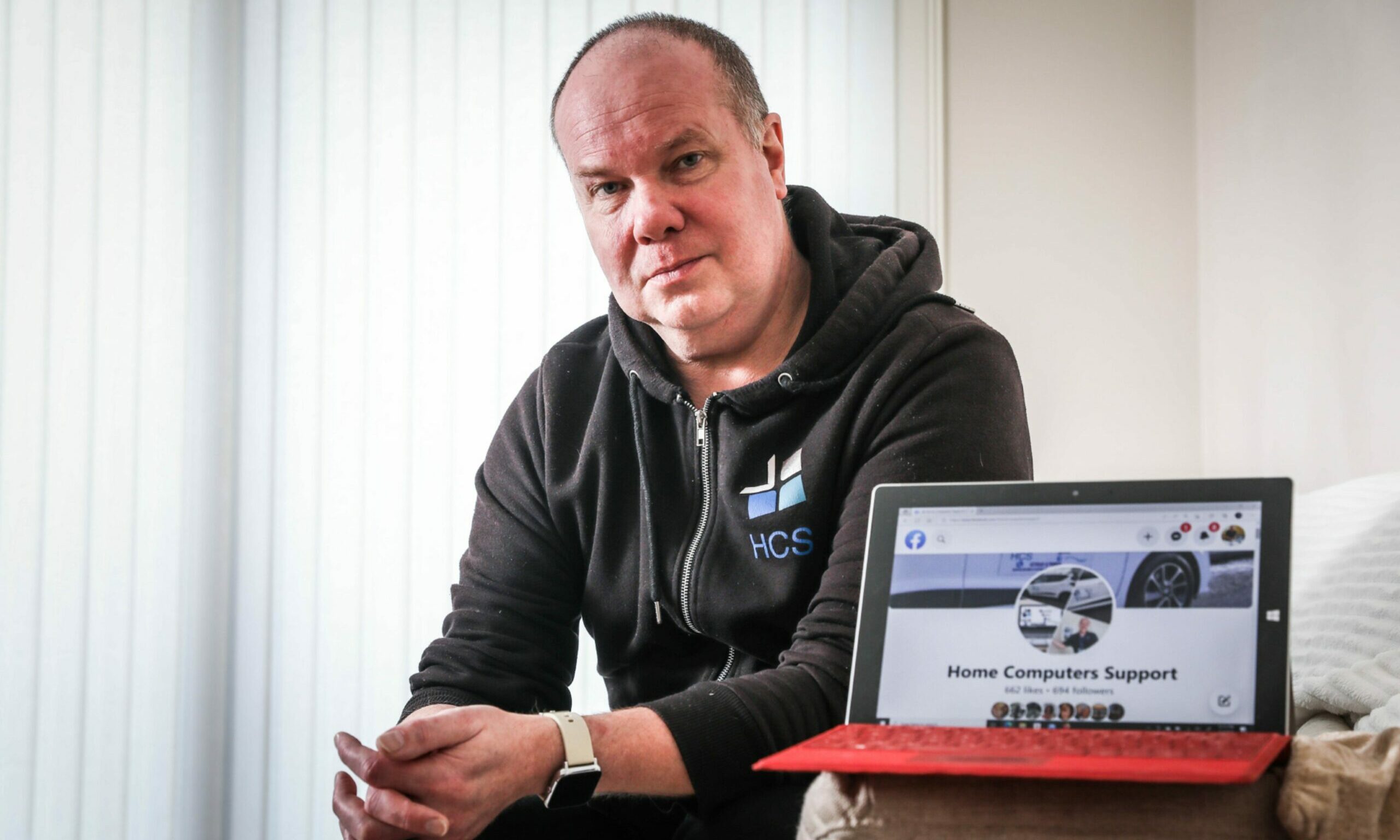 Dundee businessman's fury after Facebook account hacked