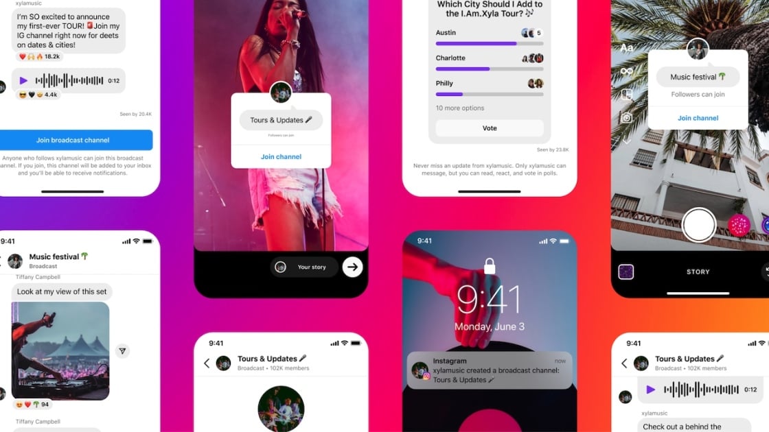 Instagram Broadcast Channels Let Creators Slide Into Your DMs