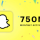 Snapchat når 750 miljoner aktiva användare varje månad