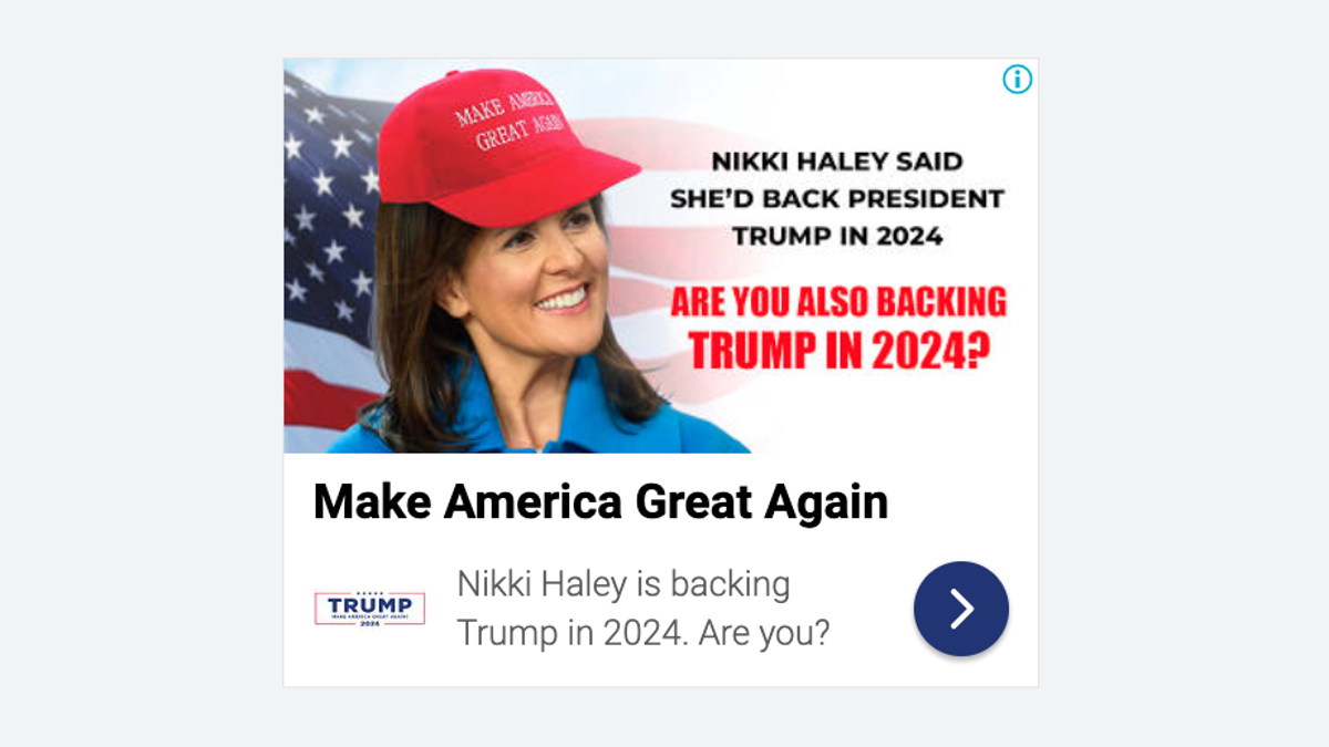 Trump Is Using Facebook’s Targeting to Trick Haley Voters