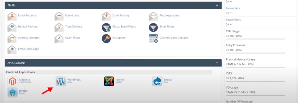 cpanel-dashboard