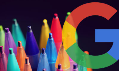 Google Pens Färgade