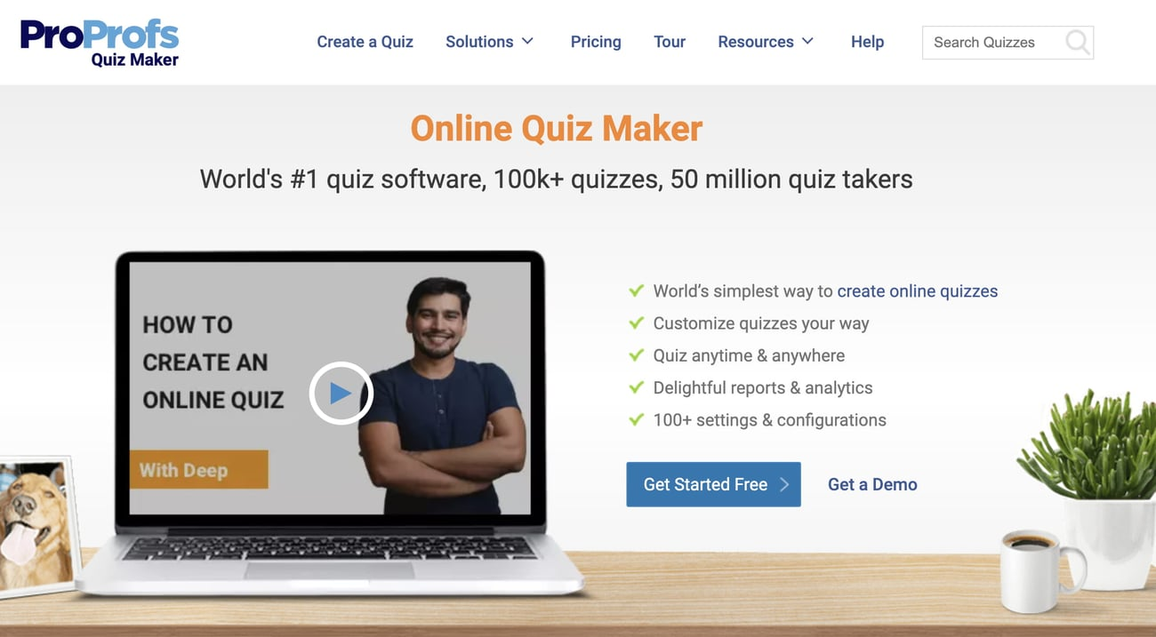 ProProfs Quiz Maker