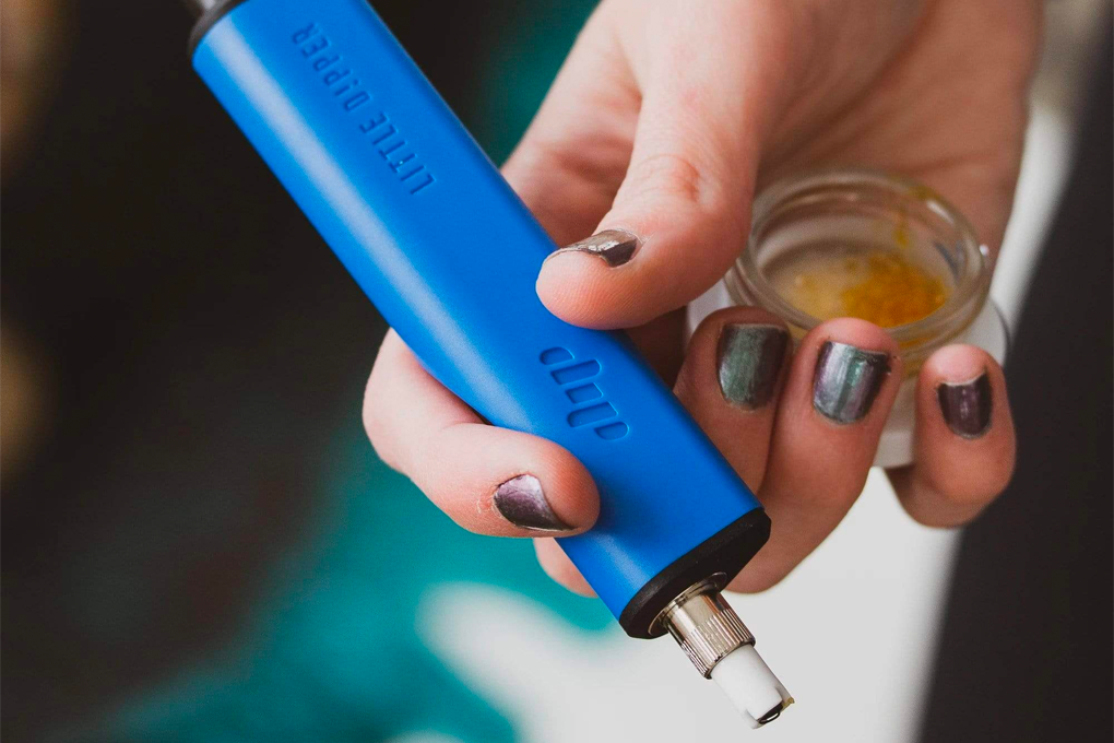 The Little Dipper dab-penna med lite cannabisvax