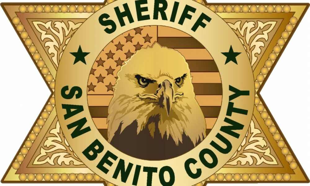 Seal courtesy of San Benito County Sheriff's Office.