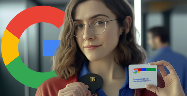 Google Woman Identifictions Badge