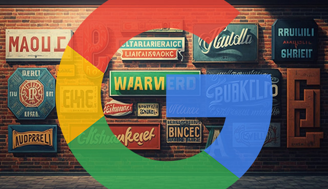 Google Brands On Walls
