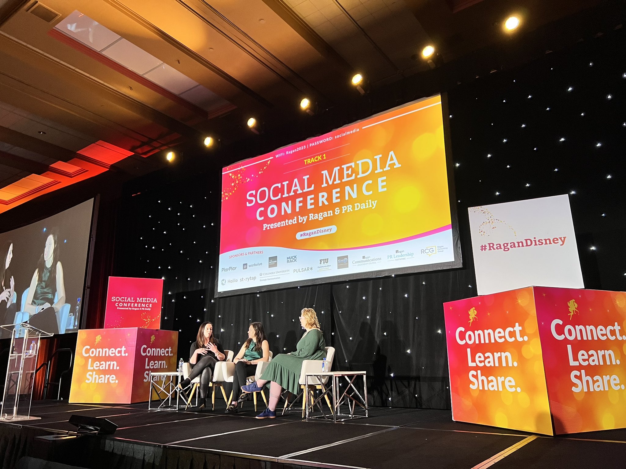 A panel from Ragan and PR Daily's Social Media Conference 2023