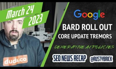 Google Bard Launched, Bing Chat Image Creation, Generative AI Policies & More SEO/SEM News