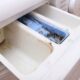 How to clean the gunk from little drawers in washing machines