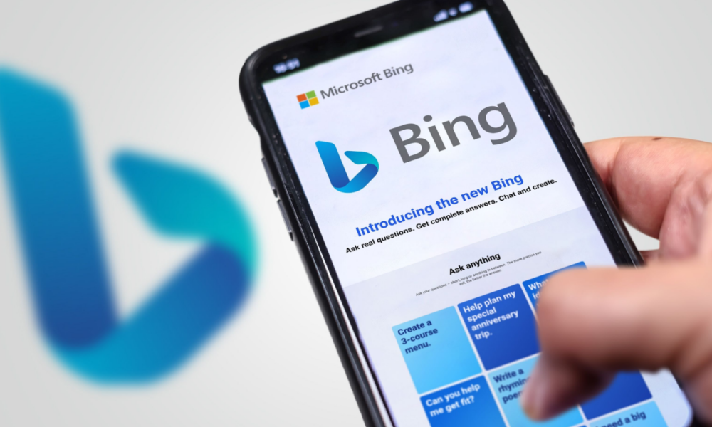 Microsoft delar 5 startmeddelanden för AI-driven Bing