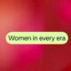 Pinterest beskriver programmering för internationella kvinnodagen, med fokus på hälsa och välmående