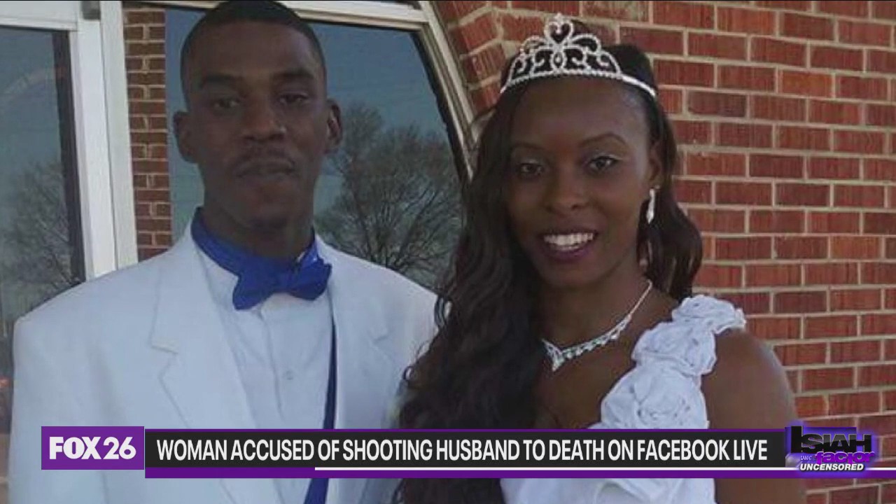 Woman accused of shooting husband to death on Facebook live