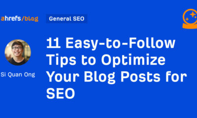 11 Easy-to-Follow Tips to Optimize Your Blog Posts for SEO