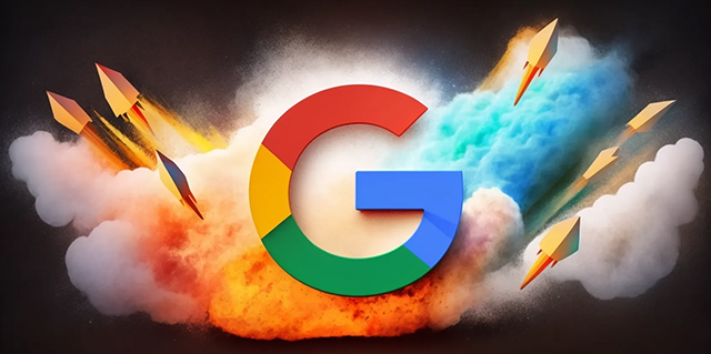 Google Logo Jet