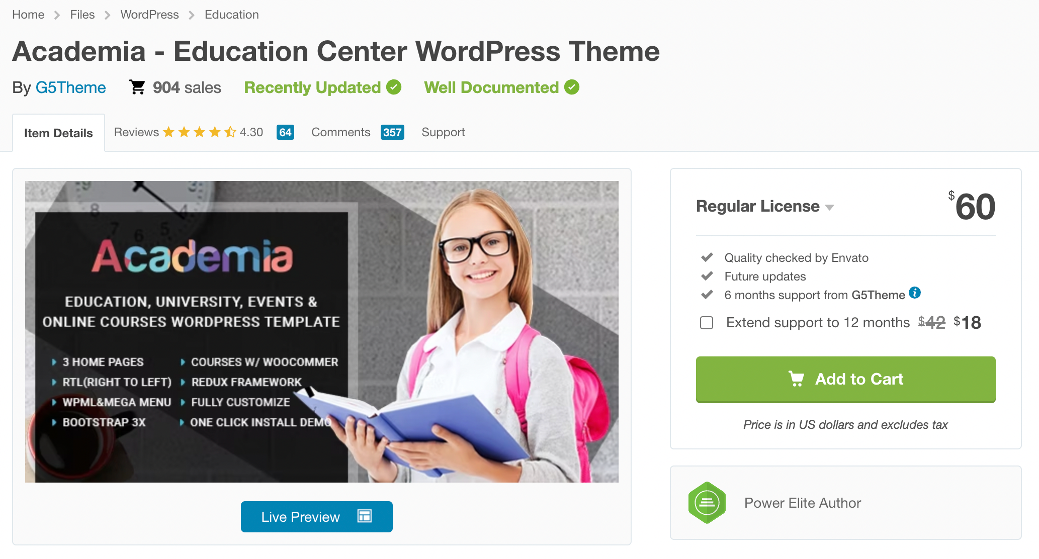 1680585012 550 12 Best WordPress Themes for Online Courses in 2023