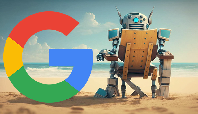 Google Robot Beach