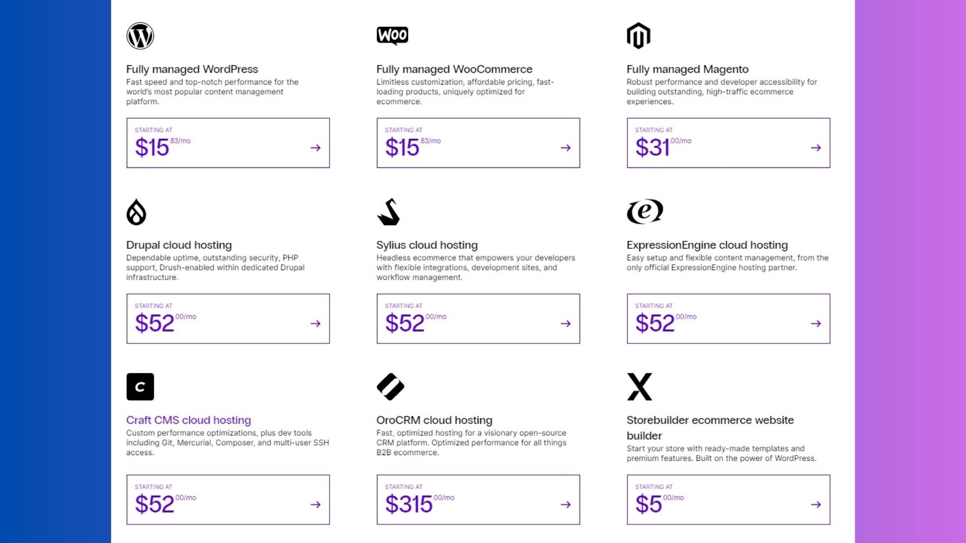 Nexcess pricing