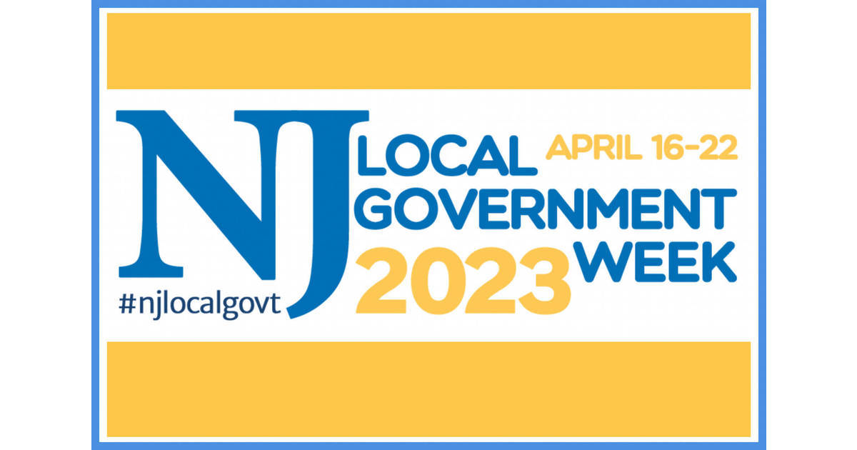 City of Summit to Participate in 'New Jersey Local Government Week', Apr. 16-22