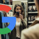 Woman Taking Photos Of Clothing Google