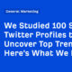 We Studied 100 SaaS Twitter Profiles to Uncover Top Trends: Here's What We Found