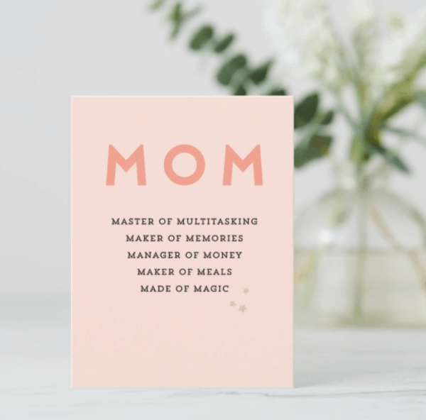 mothers day instagram captions - mom acronym