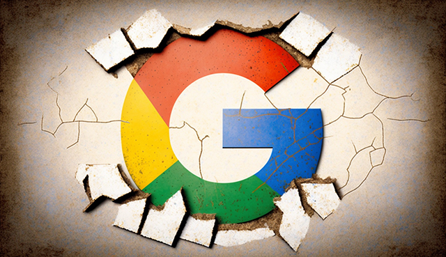 Google Broken Logo