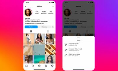 Instagram Rolls Out Feature Allowing Up To 5 Links In User Bios 04/19/2023