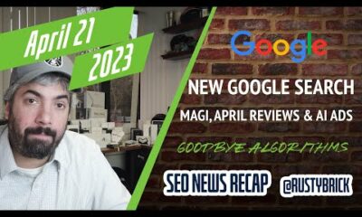 Ny Google sökmotor, Magi, uppdatering av aprilrecensioner, sidupplevelse, användbart innehåll, vanliga frågor och generativa AI-annonser
