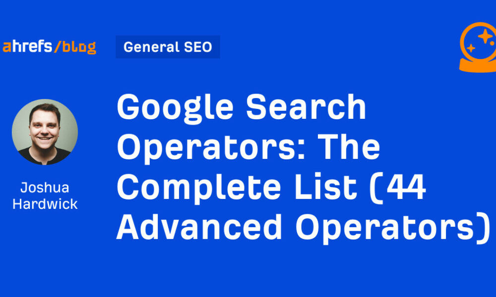 The Complete List (44 Advanced Operators)