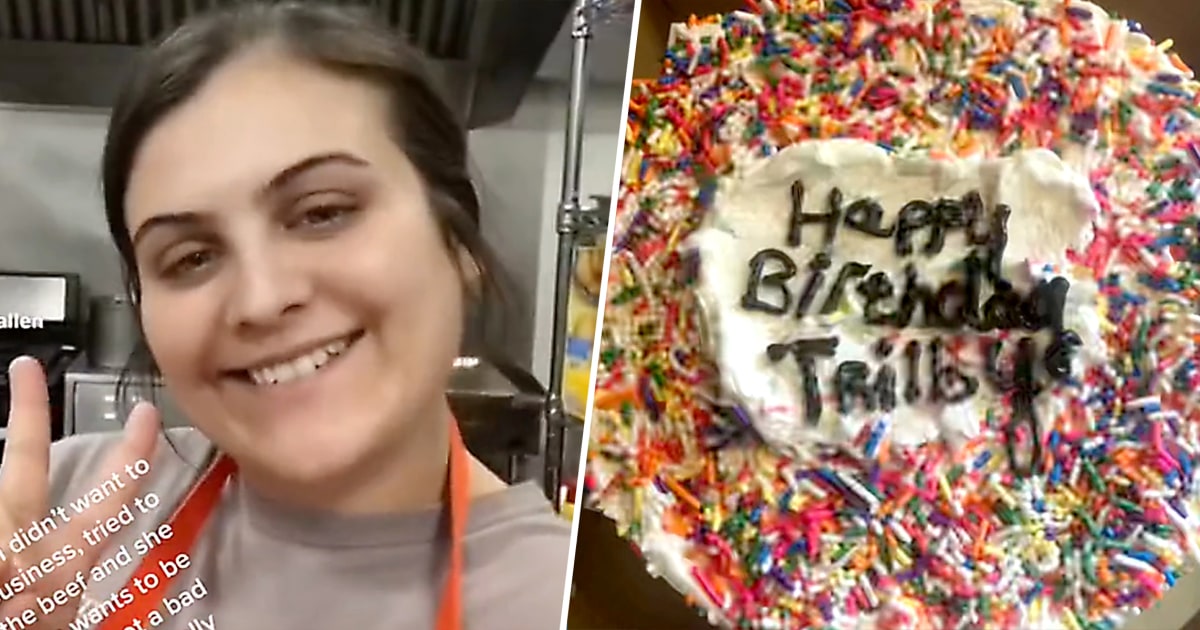 TikTok Drama Over $84 Rainbow Birthday Cake Goes Viral