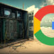 Servrar på stranden Google-logotyper