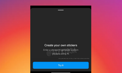 Instagram testar en ny generativ process för att skapa AI-klistermärken i appen