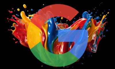 Google Logo Melting