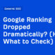 Google Ranking Dropped Dramatically? (Here's What to Check)