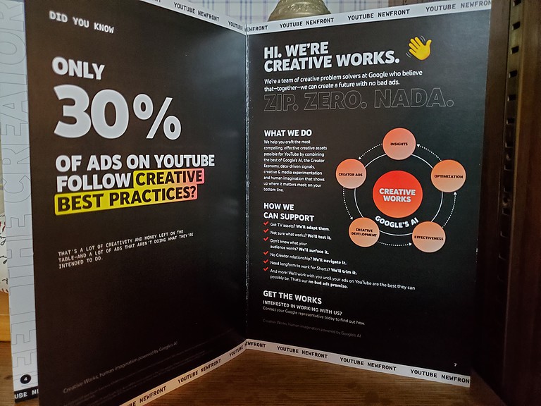 NewFront stats about creative best practices