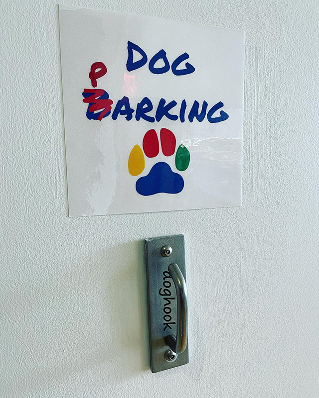 Google Dog Parking Sign