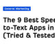 The 9 Best Speech-to-Text Apps in 2023 (Tried & Tested)