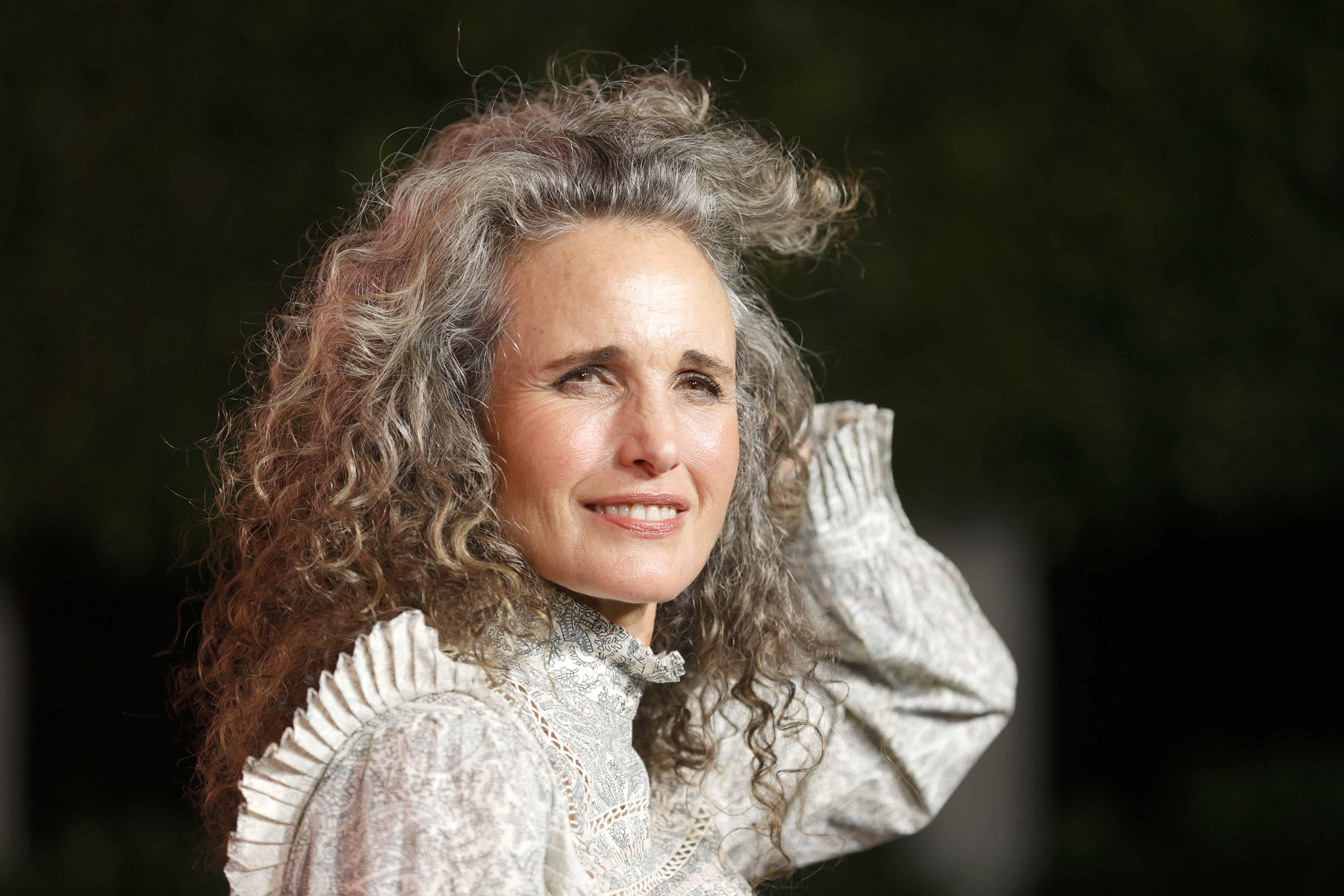 Andie MacDowell at L.A. Dance Project Annual Gala on October 16, 2021, in Los Angeles, California | Source: Getty Images